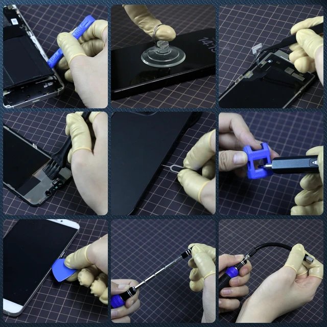 Alt view image 13 of 14 - 150 in 1 Electric Screwdriver Set Precision Screwdriver Set with 120 Magnetic Bits, Rechargeable 2 Gears Torque Power Screwdriver Kit for Electronics, Computer, Laptops, Phone, PC, Game Console