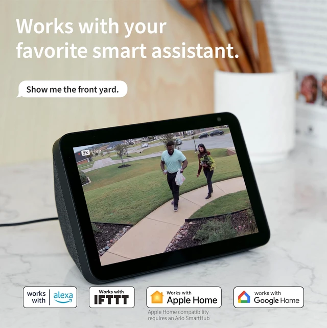 Alt view image 13 of 14 - Essential XL Security Camera 2K (2nd Gen, 2023 Release) - Wireless Outdoor Camera, 4X Longer Battery, Person Recognition, Package Detection, Animated Preview, 1-Mo. Trial of Secure Plan, 1 Cam
