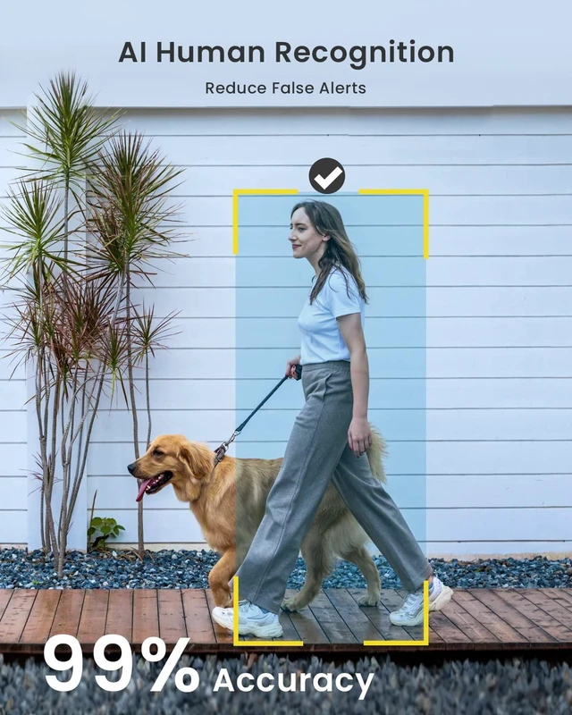 Alt view image 13 of 14 - 2K Security Cameras Wireless Outdoor, 2.4G WiFi for Home Security | 1-6 Months Battery Life,Spotlight & Siren Alarm ,Waterproof,Full-Color Night, AI Motion Detection, SD/Cloud Storage