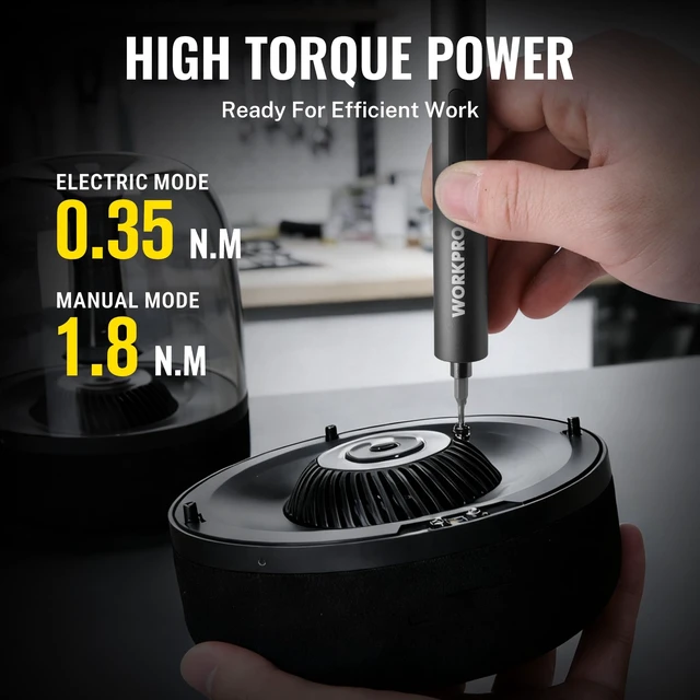 Alt view image 10 of 14 - 20-in-1 Mini Electric Screwdriver Set, Precision Screwdriver Set | 20 S2 Steel Bits, 3.6V Type-C Rechargeable, 0.35N.m, LED Light, Precision Repair Tool for Electronics Phone Camera & Laptop