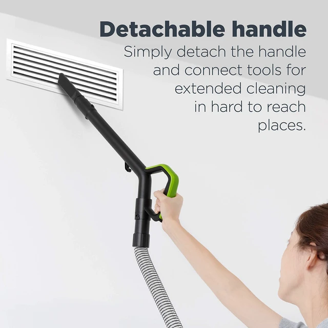 Alt view image 12 of 14 - Vacuum Cleaners for Home,Airspeed Ultra-Lightweight, NEU10AE4 | Senior-Friendly 7.7 lb Pet Hair Upright Vacuum, Carpet & Hard Floor, Brush, Crevice Tool, Washable Filter, Green