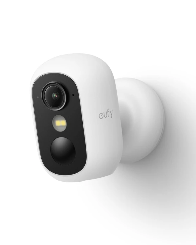 Alt view image 8 of 14 - eufyCam C35, Wireless Security Camera, Outdoor and Indoor | Magnetic Mount, Color Night Vision, Local Storage, No Monthly Fee, IP67, Supports Solar Panel, White