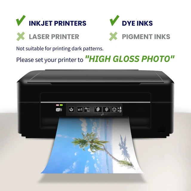 Alt view image 10 of 14 - 13x19 Photo Paper Glossy, 54 LB Printer Photo Paper 100 Sheets 200 GSM 13 x 19 Picture Paper for Inkjet Printer and Dye Ink