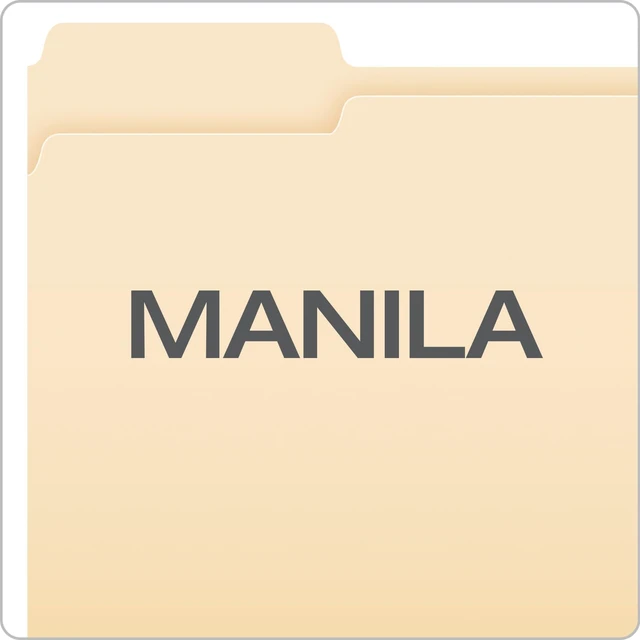 Alt view image 10 of 14 - File Folders,250 Bulk Package,Durable Manila Folders,Letter Size (8.5" x 11"),3 Tabs for Easy Labeling,Everyday Filing Essential for Offices,Classrooms&Home Document Organization (Pack of 2)