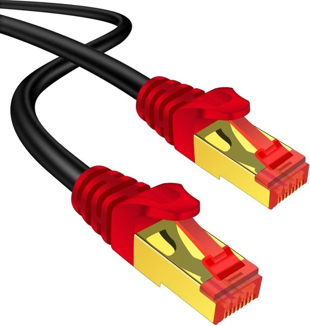 Alt view image 9 of 14 - Outdoor CAT 7 Ethernet Cable 100 ft, CAT7 ethernet Cable RJ45 LAN Cable Gigabit Network Patch Cord SSTP Waterproof Direct Burial for Modem, Router, Patch Panel, PC,Laptop(100FT/30M)
