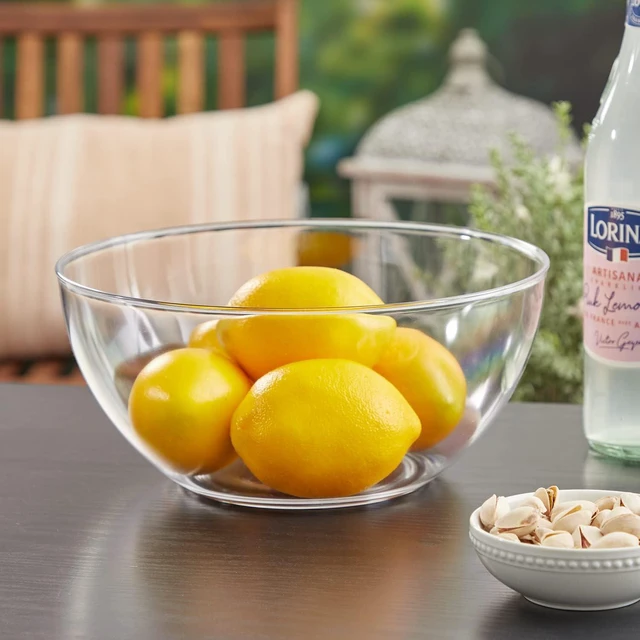 Alt view image 10 of 14 - US Acrylic Vista Clear Plastic Salad and Serving 10-inch Bowls | set of 3 | Reusable, BPA-free, Made in the USA | 135 oz. capacity