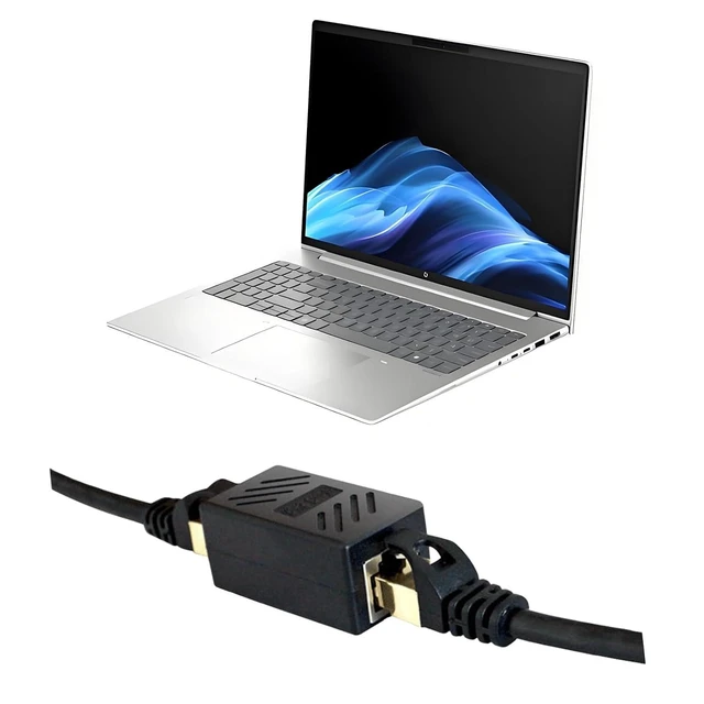 Alt view image 11 of 12 - RJ45 Cat5 Couplers (20 Pack) | in Line Coupler Cat5 Cat5e Cat6 Cat7 Ethernet Cable 8P8C Extender Adapter Female to Female, Black