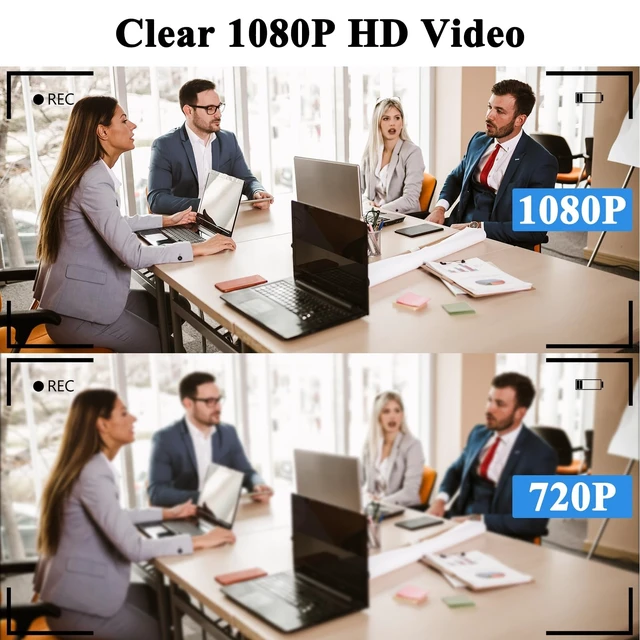 Alt view image 6 of 8 - 128GB Mini Hidden Camera Pen, 1080P FHD Nanny Cam with 300 Min Long Battery Life, One-Button Operation, Metal Body Micro Security Camera for Home Office (128GB)