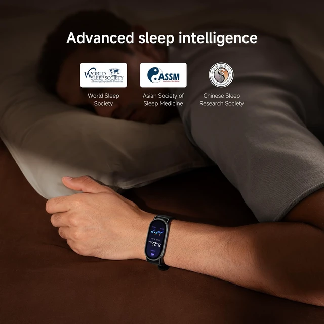 Alt view image 12 of 14 - Smart Band 10 (2025) Global Version - 1.72" AMOLED Display | 21 Days Battery Life | Touchscreen, Multi-Sport Tracker, Activity Tracker, Heart Rate Monitor | BT5.4 - (Mystic Rose)