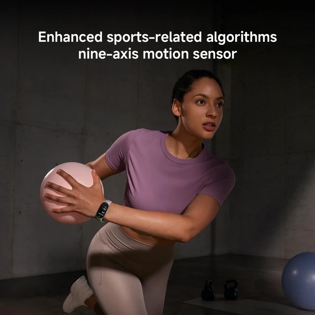 Alt view image 13 of 14 - Smart Band 10 (2025) Global Version - 1.72" AMOLED Display | 21 Days Battery Life | Touchscreen, Multi-Sport Tracker, Activity Tracker, Heart Rate Monitor | BT5.4 - (Mystic Rose)