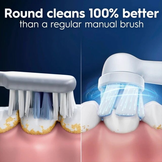 Alt view image 10 of 14 - iO Ultimate Clean Replacement Brush Heads, 5 Count, 4 Ultimate Clean + 1 Gum & Sensitive White