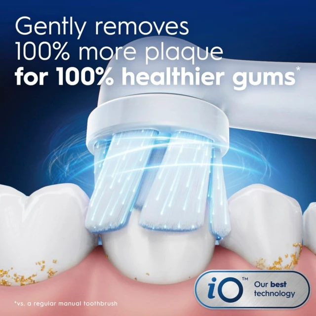 Alt view image 11 of 14 - iO Ultimate Clean Replacement Brush Heads, 5 Count, 4 Ultimate Clean + 1 Gum & Sensitive White
