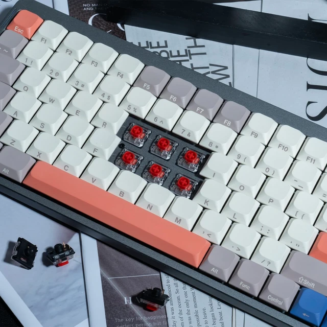 Alt view image 13 of 14 - KS-33 Low Profile Silent 2.0 Keyboard Switches(Red Linear,110) | Linear Silent,45gf,3 Pin,SMD LED,Factory Pre-lubed,compatible for Low Profile MX Mechanical Keyboard