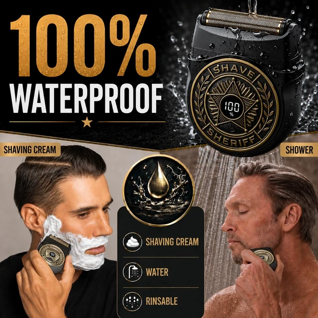 Alt view image 12 of 14 - Electric Razor for Men, Waterproof Titanium Travel Shaver | Dual Titanium Blades Wet & Dry Waterproof Fast USB Charging Travel Pouch Included
