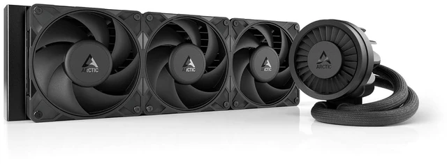 Alt view image 15 of 20 - ARCTIC ACFRE00180A Liquid Freezer III Pro 360 AIO CPU Cooler, Water Cooling 38 mm Radiator, AMD AM5/AM4, Intel LGA1851/1700 (Black)