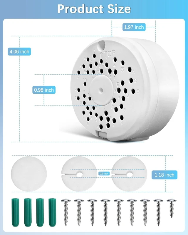 Alt view image 4 of 7 - ABS Universal Bullet Security Camera Junction Box, Outdoor CCTV IP Cameras Mounting Bracket, Hide Cable Junction Base Boxes for Surveillance Camera