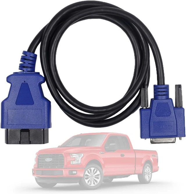 Main image of 16 Pin OBD2 Cable Adapter Compatible with USB Link 2 & 3 J1962 Diagnostic Cable for Ford, GM, Dodge, Volvo, Mack, Isuzu, Hino 493113