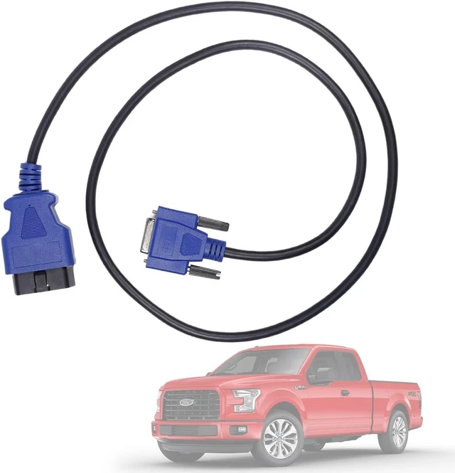 Alt view image 5 of 6 - 16 Pin OBD2 Cable Adapter Compatible with USB Link 2 & 3 J1962 Diagnostic Cable for Ford, GM, Dodge, Volvo, Mack, Isuzu, Hino 493113