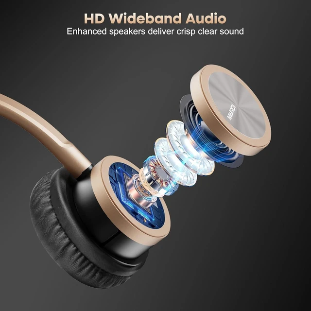 Alt view image 3 of 7 - Phone Headset with RJ9 & 3.5mm Jacks for Call Center Deskphone Cell Phone PC Laptop, Office Landline Telephone Headset with Microphone Noise Canceling for Polycom Avaya Nortel