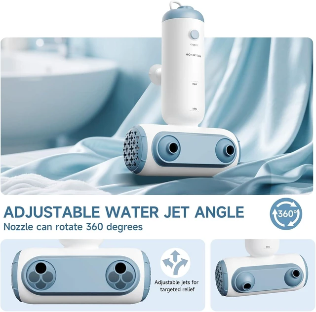 Alt view image 4 of 7 - Bath Jets for Tub, Two Modes - Bathtub Jet or Bubble Maker, Portable Bath Spa with Dual Jets, Bath Spa Jets Creates Soothing Bubbles and Massage, Bathtub Accessories for Relaxing Daily Use