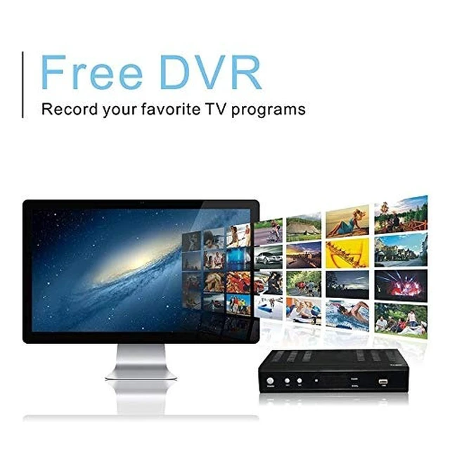 Alt view image 6 of 6 - -3500STB III, ATSC Digital Converter Box with Recording and Media Player, Analog to Digital, QAM Tuner, Channel 3/4, HDMI, A/V, USB, Learning Remote