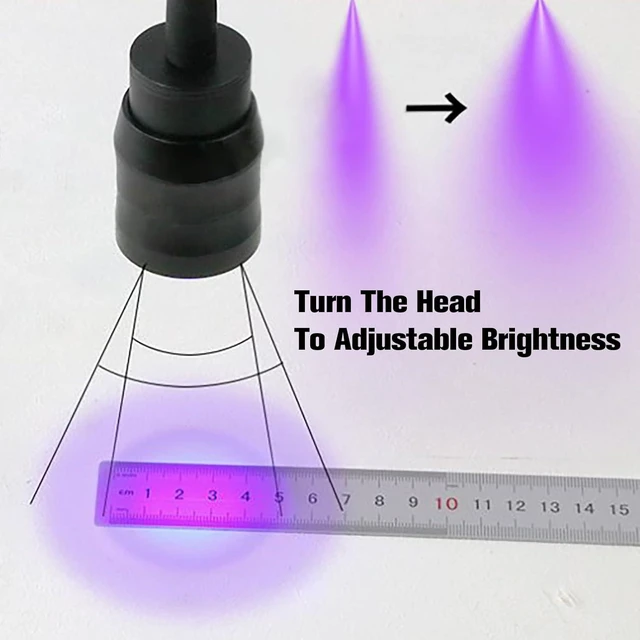 Alt view image 2 of 7 - UV Light for Lash Extension, Adjustable Lash Lamp, LED Foot Pedal UV Gel Curing Light