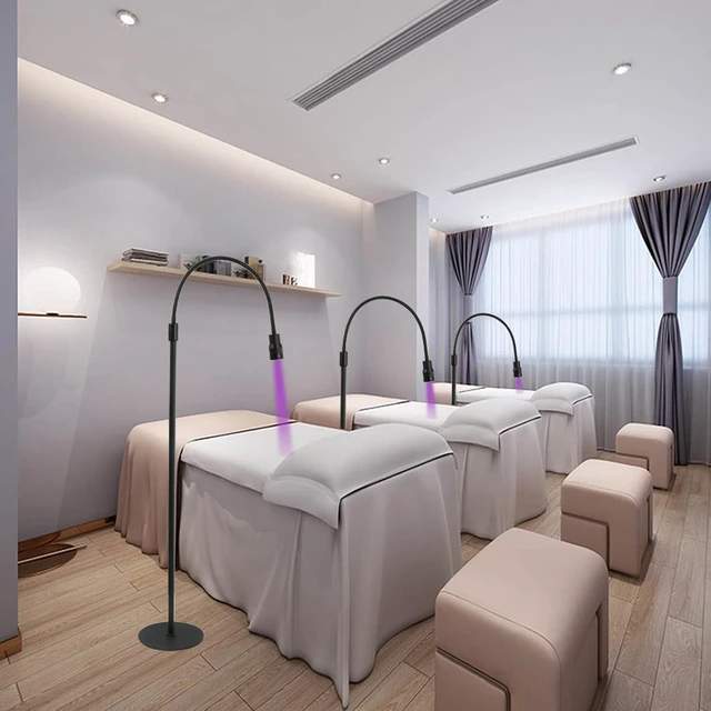Alt view image 5 of 7 - UV Light for Lash Extension, Adjustable Lash Lamp, LED Foot Pedal UV Gel Curing Light