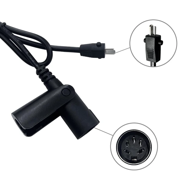 Alt view image 2 of 4 - 2 Pin Male to 5 Pin Female Conversion Cable Replacement Compatible with Timotion TBB3 Li-ion Battery TP2 Power Supply