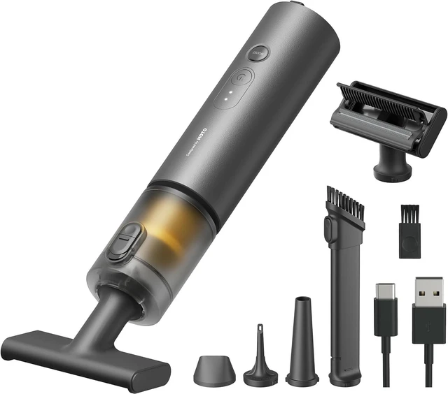 Main image of Handheld Car Vacuum Cleaner Cordless, 4-in-1 Portable Mini Vacuum with 20000Pa Strong Suction, Electric Compressed Air Duster Blower for Car, Desk, Keyboard, Home, Office