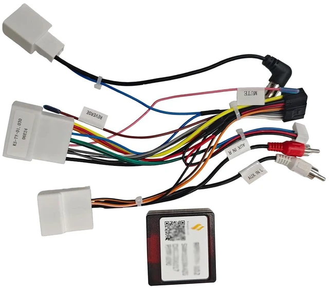 Alt view image 7 of 12 - Car Stereo Wire Harness for Toyota Camry 4Runner Corolla Highlander Tundra Sienna Tacoma, 16 PIN Power Cable with Canbus for Toyota Aftermarket Radio Support J-B-L Amplifier SWC