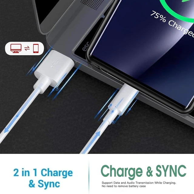 Alt view image 11 of 14 - Battery Case for Galaxy S25 Ultra,Upgraded 12000mAh High Capacity Rechargeable Portable Protective Extended Charger Case Wireless Charging Compatible with S25 Ultra (6.9 inch) Charging Cover (Black)