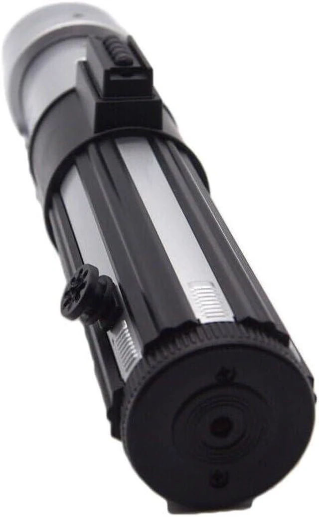 Alt view image 2 of 3 - Dark Side Lightsaber Lighter Refillable Butane Jet Torch, Windproof & Adjustable Flame Great Gift for Boyfriends, Husbands & Dads Unique Collectors Gadget by (Dark Side)