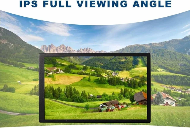 Alt view image 4 of 7 - 8 Inch Small Mini LCD Monitor 1280x800 IPS Screen Display for PC Case DIY Building/Laptop/Computer with Video Input