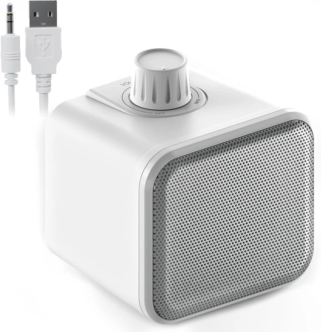 Main image of ANSTEN Wired Speakers for TV No Delay, Mini Clear Voice TV Speaker Wired with 5M Long Cord, Personal Speaker with Headphone Jack, Easy Operation, TV Speakers for Hard of Hearing and Seniors