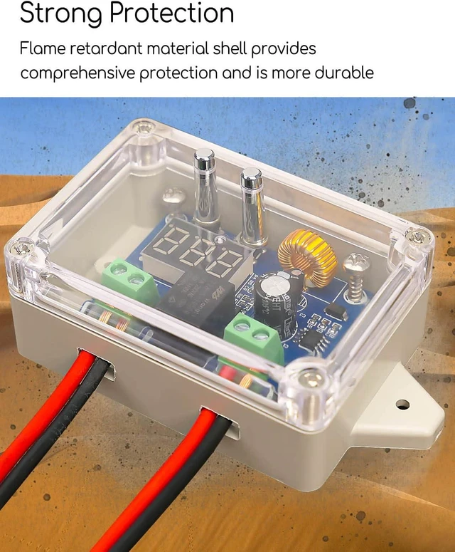 Alt view image 2 of 7 - Power Wheel Adapter Kit Fit for Milwaukee M18 18V Battery with Voltage Regulator Fuse and Wire Terminals, Upgrade Battery Adapter Conversion Connector Suit for DIY Rc Truck, Robotics and Rc Car Toys