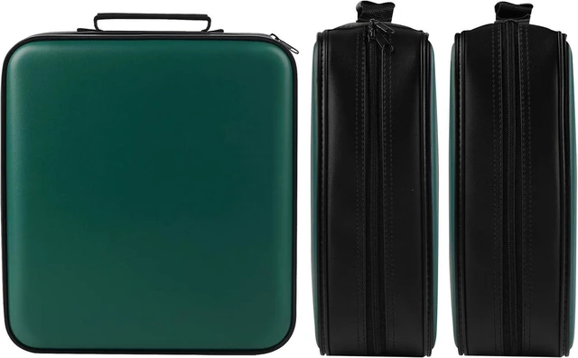 Alt view image 5 of 6 - CD Case DVD Holder Storage: 320 Capacity DVD Cases Organizer Plastic Carrying Binder Wallet Storage for Home Travel