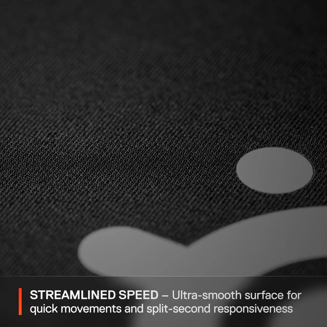 Alt view image 10 of 14 - QcK XL Performance Speed Gaming Mousepad Extra Density for a Smooth Glide Low-Profile Edge Stitching Non-Slip Neoprene Rubber Base 15.75 x 34.43 inch FPS, MOBAs, RTS, MMO