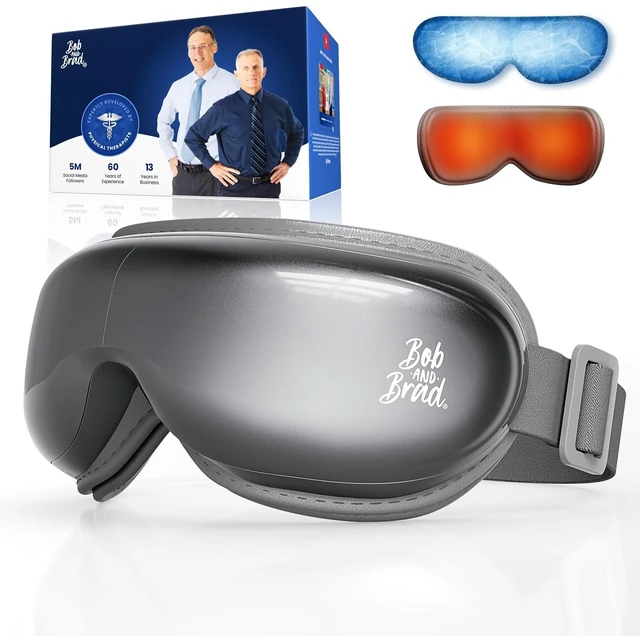 Alt view image 8 of 14 - Eye Massager with Heat and Cooling, FSA Eligible HSA, Eye Massager for Migraine, Heated Eye Mask for Dry Eye Headache Relief Sleep Improve, Birthday Gifts for Women Men Husband