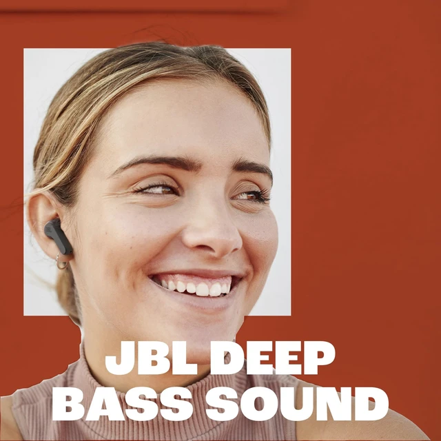 Alt view image 11 of 12 - Vibe Beam - True Wireless Earbuds - Black | Deep Bass Sound, Comfortable fit, Up to 32 8h 24h total hours of battery life with speed charging