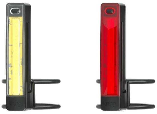 Alt view image 11 of 12 - Plus Twinpack USB Rechargeable Front & Rear Bike Light Black | USB rechargeable front and rear light set with 450 m visibility, IP66 waterproof and versatile mounting