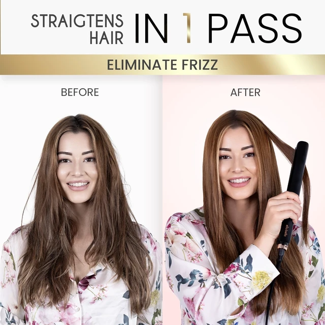 Alt view image 8 of 12 - Slimline Hair Straightener with Infrared, 2-in-1 Curling | 10 Temperature Settings, Portable Compact Design. 2-in-1 Straightening & Curling Tool in One Device