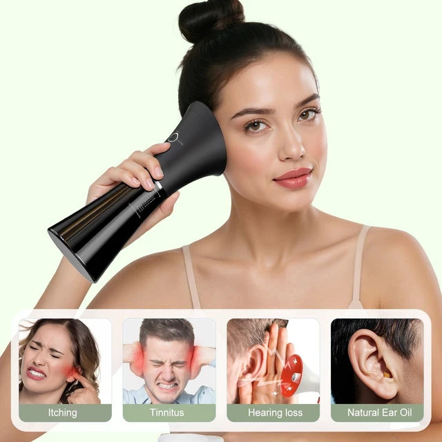 Alt view image 11 of 14 - Ear Wax Removal - Electric Ear Cleaner with IPX7, Water Powered Ear Cleaning Tool with Irrigation Flusher, 6 Tips, 4 Pressure Settings - Safe & Effective for Ear Wax Cleaning Gifts for Women Men