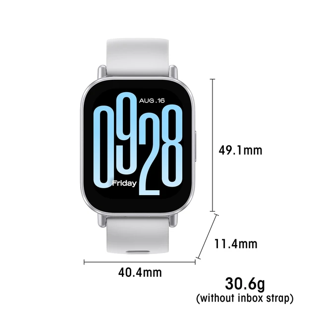 Alt view image 9 of 14 - Active Smart Watch, Step Counter Sport Watch for Women Men with 2" LCD Large Display, 140 Sports Modes, 5ATM Waterproof (Active-Matte Silver)