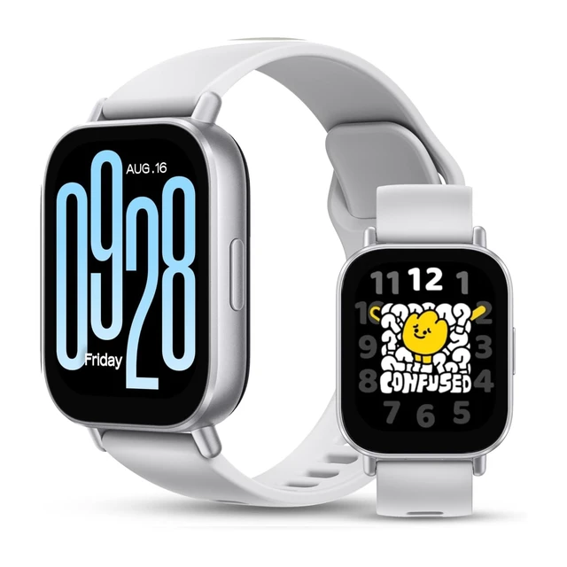Alt view image 8 of 14 - Active Smart Watch, Step Counter Sport Watch for Women Men with 2" LCD Large Display, 140 Sports Modes, 5ATM Waterproof (Active-Matte Silver)