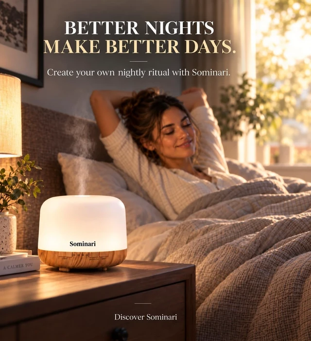 Alt view image 12 of 14 - Essential Oil Diffuser 500ml, Quiet Ultrasonic Bedroom Humidifier | Wireless Remote, 14 Ambient LED Nightlight, Timer Setting, Auto-Off Safety, BPA-Free for Large Room Aromatherapy