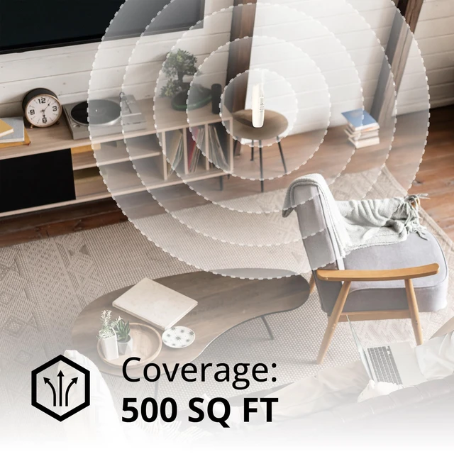 Alt view image 14 of 14 - Plug-in Essential Oil Diffuser - Smart Advanced Nanotechnology (SAN) - Silent & Waterless Aromatherapy - Cold Air Diffusion, Wide Area Coverage up to 500 SqFt - Home, Office, Spa - White