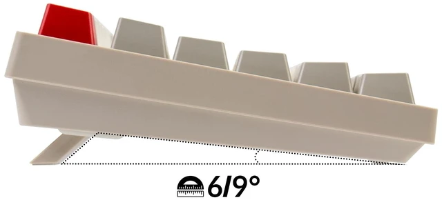 Alt view image 12 of 14 - C2 Full Size Wired Mechanical Keyboard, Brown Switch, Retro | ABS keycaps, USB-C connection, Ergonomic support, Non-backlit design, Compatible with Mac Windows