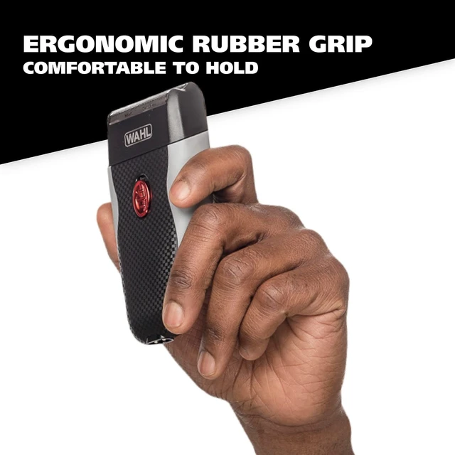 Alt view image 12 of 14 - Bump-Free Rechargeable Foil Shaver with Hypoallergenic Titanium Cutters for Close, Smooth Shaving - Model 7339-300