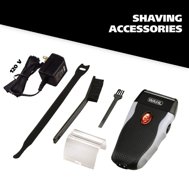 Alt view image 14 of 14 - Bump-Free Rechargeable Foil Shaver with Hypoallergenic Titanium Cutters for Close, Smooth Shaving - Model 7339-300
