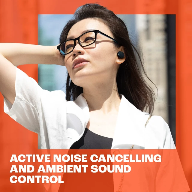 Alt view image 10 of 12 - Tune Buds - Noise Cancelling Earbuds - Black | Pure Bass Sound, Bluetooth 53 with LE audio support, Active Noise Cancelling with Smart Ambient